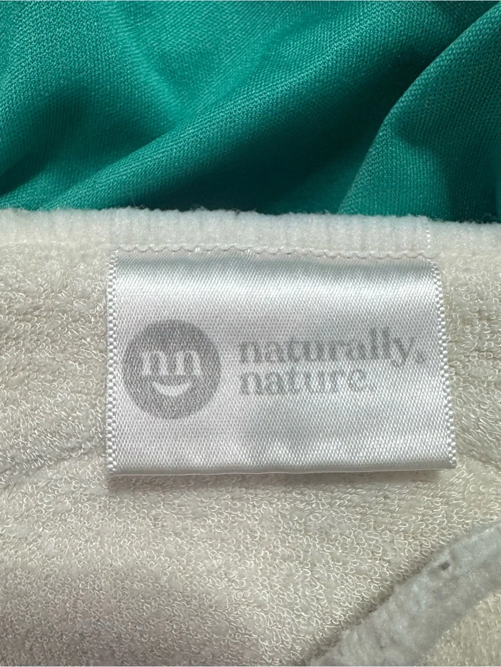 Lot of 7 Naturally Nature Cloth Diapers plus 9 Inserts One Size Rainbow